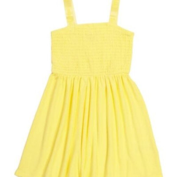 Juicy Couture Big Girls Smocked Towel Terry Dress M NWT